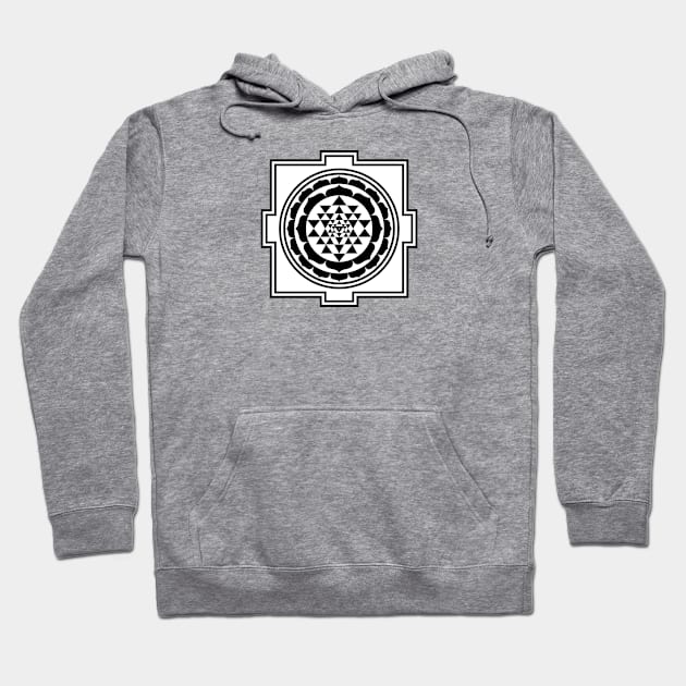 Sri Yantra Hoodie by Bertum